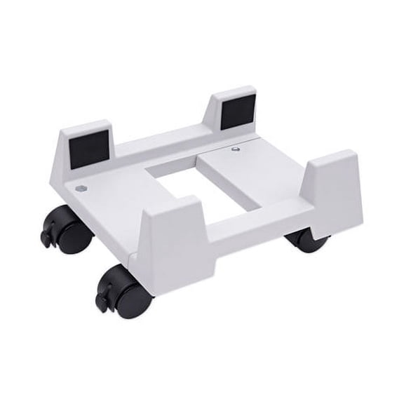 Mobile Cpu Stand, 8.75w X 10d X 5h, Light Gray | Bundle of 2 Each