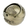thumbnail image 4 of Almencla Creative Metal Spherical Windproof Ashtray with Lid, Collection Gift Decor S S, 4 of 8
