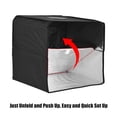 thumbnail image 3 of Mistaha 40 X 40cm/ 15.7 X 15.7inch Portable Mini Photography Light Box Integrated Professional Light, 3 of 8