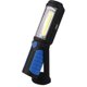 thumbnail image 1 of Luz de trabajo LED recargable con linterna LED COB inalámbrica magnética Luz de inspección de batería para camping al aire libre Taller Garaje Emergencia (azul), 1 of 5