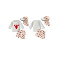 thumbnail image 2 of BemeyourBBs Toddler Baby Boy Two Piece Swimsuit with Hat Infant Boy Bathing Suit Long Sleeve Rash Guard Swimwear Summer Beachwear Lobster Crab Deer Hunting Print Zipper Top Swimming Trunks Shorts Set, 2 of 9