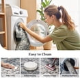 thumbnail image 5 of CHITOOMA 8'x10' Area Rugs for Living Room, Machine Washable Rugs Vintage Area Rug for Bedroom Dining Room Dorm Office with Non-Slip Backing, Stain Resistant Non-Shed Carpet, 5 of 11