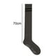 thumbnail image 2 of Calcetines largos antideslizantes hasta la rodilla, sin dedos, antideslizantes, para yoga, barra, pilates, hogar y ocio, 2 of 6