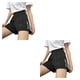 thumbnail image 1 of Sonducket Pantalones cortos casuales de verano sueltos de cintura alta pierna ancha letras laterales bordado Streetwear para niñas baloncesto Blanco METRO 2piezas, 1 of 6