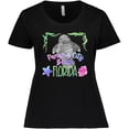 thumbnail image 3 of Inktastic Panama City Beach Florida Cute Swimming Manatee Women's Plus Size T-Shirt, 3 of 5