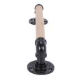 thumbnail image 4 of Industrial Style Pipe Furniture Handle Black Wrought Iron Rope Handle, 4 of 5