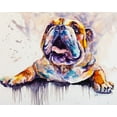 thumbnail image 2 of Art by Leslie Franklin 14x12 Black Ornate Wood Framed with Double Matting Museum Art Print Titled - Im Feeling Peckish, 2 of 4