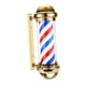 thumbnail image 4 of Luz de poste de barbero clásica, lámpara giratoria de barbería a rayas, Retro, montaje en pared, poste de barbería Led para peluquería sin la pelota, 4 of 9
