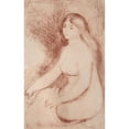 thumbnail image 3 of Pierre-Auguste Renoir 11x14 Black Modern Framed Museum Art Print Titled - Sitting Bawker (C. 1905), 3 of 5