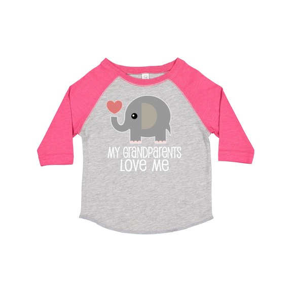 Inktastic My Grandparents Love Me Baby Clothes Boys or Girls Toddler T-Shirt