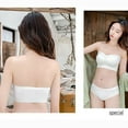 thumbnail image 5 of Bigersell Spaghetti Strap Bra Sale Comfortable Sports Bras for Women Sport Bra Style R4212 V-Neck Pullover Bras Pull-On Bra Closure Women's Plus Size Padded Tank Tops White XL, 5 of 6