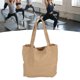 thumbnail image 4 of Pilates Canvas Tote, Soft Portable Yoga Mat Tote Bag Elegant Stylish Washable For Yoga Class ANGGREK AHX759, 4 of 8
