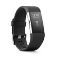 thumbnail image 1 of Fitbit Charge 2 Heart Rate + Fitness Wristband, Black, Large (US Version), 1 Count, 1 of 7