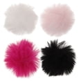 thumbnail image 1 of Shisuyan Furry Microphone Windscreen White 4Pcs Wind Noise Reduction, 1 of 8