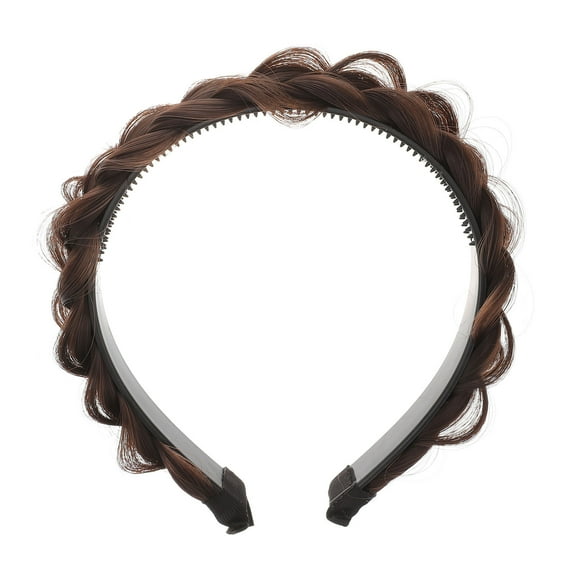 Baluue Thick Headband Braid Design Natural Look 1Pack
