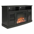 thumbnail image 5 of Ameriwood Home Barrow Creek Fireplace Console for TVs up to 60" in Black Oak, 5 of 11