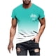 thumbnail image 2 of Tops para hombre, blusas y camisas de manga corta con cuello redondo para hombre, jersey informal de moda con estampado de cuello redondo para hombre, pantalones cortos deportivos para fitness, blusa, 2 of 5