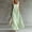 Green, variant on Maxi Dresses for Women Wedding Guest Cotton Embroidered Sleeveless Casual Vacation Beach Square Neck Strapped Swing Flowy Sundress