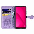 thumbnail image 3 of Funda Cartera FOXDOCK para Vivo Y18i , Flip PU con Relieve de Gatos y Perros, Tarjetero y Soporte, 3 of 6