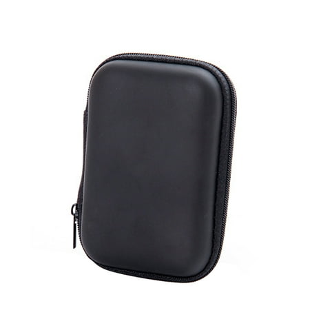 Earphone Pocket Headphone Earbuds Carry Bag Charging Data Cable Holder Square Carrying Case Pouch Storage