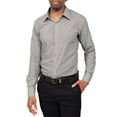 thumbnail image 3 of G-Style USA Men's Slim Fit Long Sleeve Dress Shirt, 3 of 5