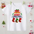 thumbnail image 1 of Camiseta con estampado de ciervo de Feliz Navidad, camiseta de Navidad para chico, ropa para niño, Tops, traje de fiesta de Navidad para niño y niña, regalos de vacaciones para niño, 1 of 4