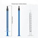 thumbnail image 2 of 1ml Syringes With Cap, Disposable Plastic Syringe No Needle Measurement Syringe For Scientific Labs Liquid Measuring, Drink Party, Feeding Pets, Plant, 2 of 5