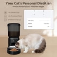 thumbnail image 3 of Automatic Cat Feeder 5L WiFi Smart Pet Food Dispenser with App Control Timer Portion Control Dual Power Supply for Cats and Small Dogs, 3 of 8