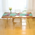 thumbnail image 3 of Yayeee Table Runner 90 inches Long Home Kitchen Dinning Party Decoration, Pink Cheetah, 3 of 7