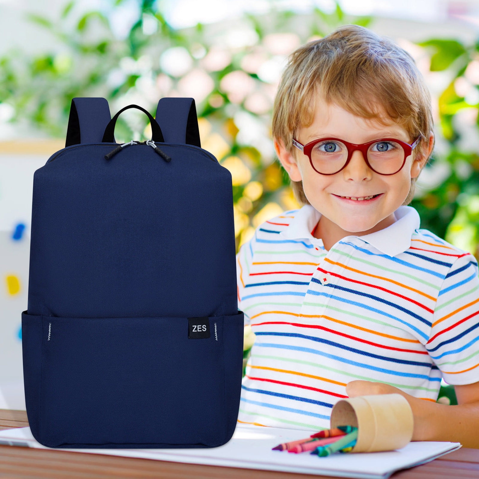 Blue backpack for boys online