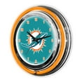 thumbnail image 2 of Imperial Miami Dolphins 14'' Neon Clock, 2 of 3