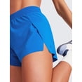 thumbnail image 4 of Shorts CRZ YOGA V con abertura 2.5" tiro alto azul L, 4 of 4