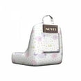 thumbnail image 2 of Cartoon Reading Pillow Cover, Unicorns in the Sky Raindrop Clouds Hello Girly Funny Whimsical Pastel, Unstuffed Printed Bed Rest Case from Soft Fabric, Small, Pale Mauve Pale Pink, by Ambesonne, 2 of 4