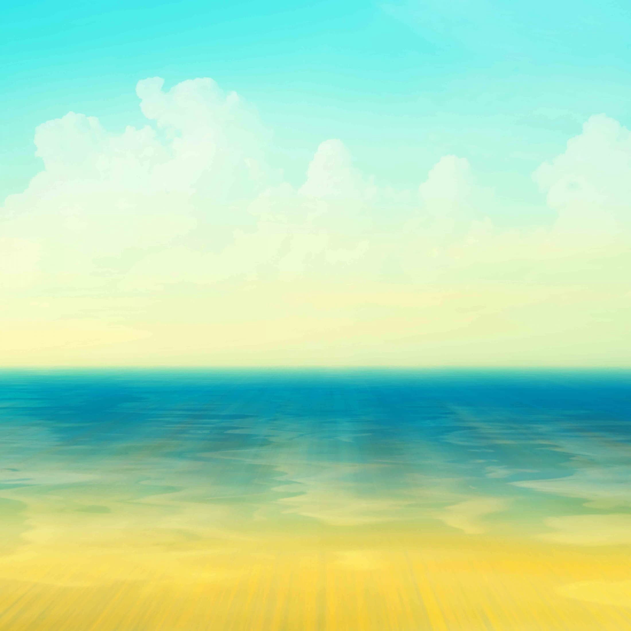 Parvez Taj  - "In the Horizon" Print on Canvas 24 x 24