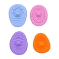thumbnail image 1 of 4 piezas de anillos antiestrés de silicona texturizados, juguete suave, novedoso, divertido y creativo. Color sólido, 1 of 9