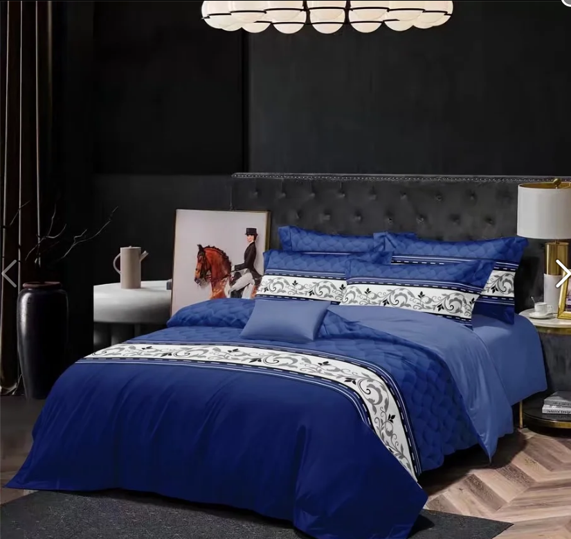 Luxury Decorative Pattern Painting Home Bed Set Duvet Covers Home Bedclothes,California King(98