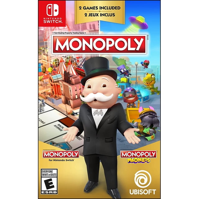 MONOPOLY for Nintendo Switch + MONOPOLY Madness Nintendo Switch