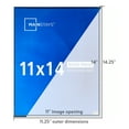 thumbnail image 6 of Mainstays 11x14 Black Picture Frame Front Loading for Wall or Tabletop, 6 of 7