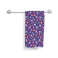 thumbnail image 3 of KLL colorful Skull butterfly flower1 Ultra Absorbent & Soft Hand Towels for Bath, Hand, Face, Gym and Spa-27.5x16in, 3 of 7