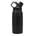 thumbnail image 1 of Stainless Steel Vacuum Insulation Bottle Stylish Innovative High Capacity Leakpoof Sports Water Bottle for Outdoor Sports Car Travel 750ml Black, 1 of 5