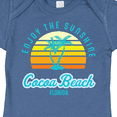 thumbnail image 4 of Inktastic Summer Enjoy the Sunshine Cocoa Beach Florida in Blue Boys or Girls Baby Bodysuit, 4 of 5