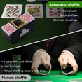 thumbnail image 7 of Automatic Card Shuffler 2 Decks, Electric Battery-Operated Shuffler, Casino Card Game for Poker, Home Card Game, UNO, Phase10, Texas Hold'em, Blackjack, Home Party Club Game, 7 of 7