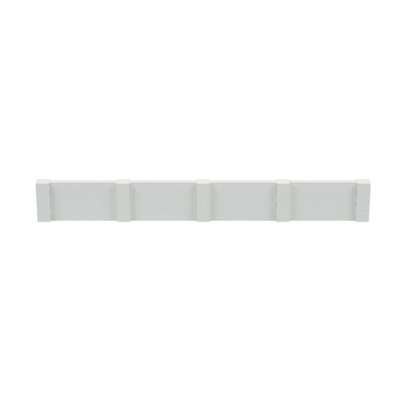 EverBlock 25’ x 3’ Pony Wall Kit | Modular Building Blocks | Wall System for Building, Display & Structures | Room Divider & Partition | Easy to Connect & Reuse | Indoor & Outdoor Use