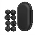 thumbnail image 1 of 8 Bolas Sensoriales Magnéticas de Silicona, Juguete para la Ansiedad, para el Autismo, para Aliviar el Estrés y la Ansiedad, Color Negro., 1 of 10