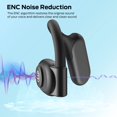 thumbnail image 4 of Auriculares de oído abierto BUGANI Open Ear inalámbricos Bluetooth 5.3, 4 of 7