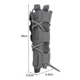 thumbnail image 3 of Bolsa para rifle Pistola Single MP5/MP7 Molle Mag Pouch Airsoft Accesorios Gris JShteea Para Estrenar, 3 of 9