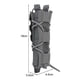 thumbnail image 3 of Rifle Pistol Single Bag para MP5/MP7 Molle Mag Pouch Airsoft Accesorios (Gris) Likrtyny Para estrenar, 3 of 9