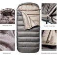 thumbnail image 7 of Degree Sleeping Bag XL for Adults Cold Weather Sleeping Bags Winter Big and Tall Large Sleeping Bags Zero Degree Camping, 7 of 7