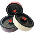 thumbnail image 5 of 6 Inch Soft Resin Diamond Grinding Wheel Gemstone Jade Glass Crystal Lens Polish, 5 of 5