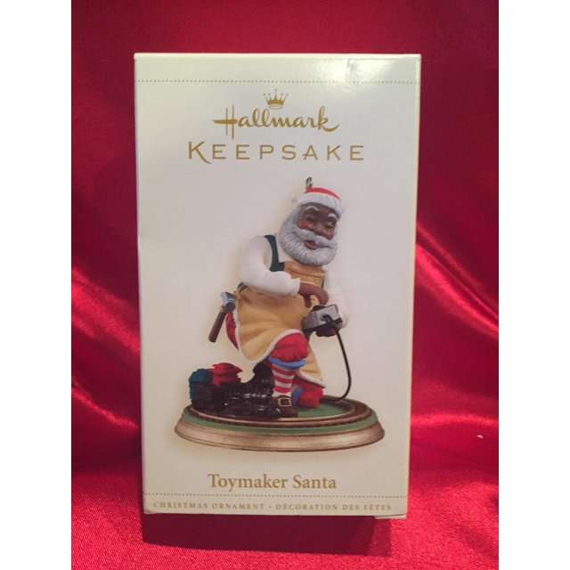 Hallmark Keepsake Ornament - TOYMAKER SANTA African American Version 2006 (QXG3206)